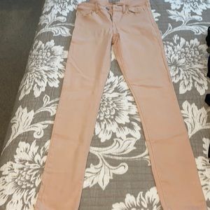 Banana Republic jeans, soft pink; rose color
